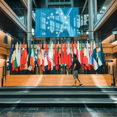 Decorative Photo by Ali Levlog: https://www.pexels.com/photo/flags-in-european-parliament-building-in-strasbourg-france-14232002/